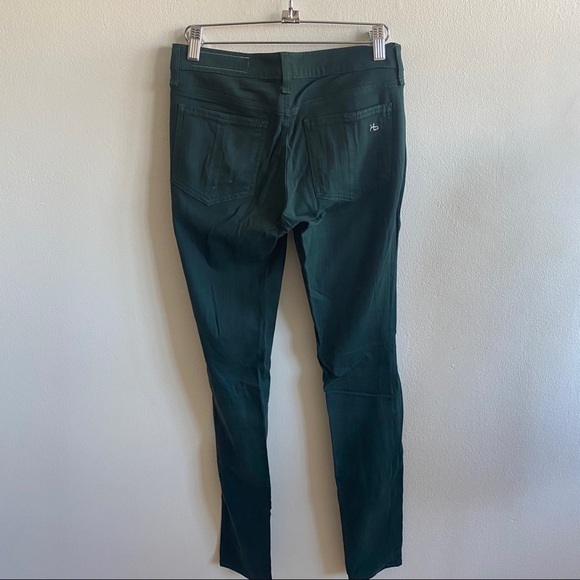 Rag & bone forest green Skinny Jegging Sz 26 - Picture 4 of 8